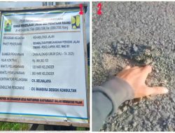 Rehabilitasi,Pemeliharaan Periodik Jalan Timung-Poco Rusak Lagi Setelah PHO