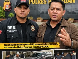 “Kecewa Penanganan Kasus Pengeroyokan, BRN Jatim Kirim Karangan Bunga ke Polres Pasuruan”