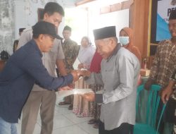 Ketua Panitia  PTSL Desa Alasrejo Menyampaikan Terimakasih Kepada  BPN