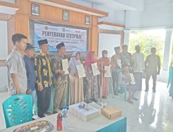 BPN Banyuwangi Serahkan 350 Sertifikat PTSL kepada Warga Desa Alasrejo, Kecamatan Wongsorejo