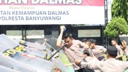 *Siaga Tanpa Jeda, Polresta Banyuwangi Mantapkan Formasi Dalmas Demi Kenyamanan Bumi Blambangan*
