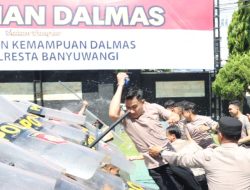 *Siaga Tanpa Jeda, Polresta Banyuwangi Mantapkan Formasi Dalmas Demi Kenyamanan Bumi Blambangan*
