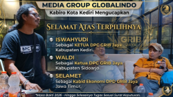 Media Group Globalindo Kabiro Kota Kediri Ucapkan Selamat Atas Regenerasi Kepemimpinan GRIB JAYA Di Jawa Timur.