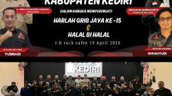 Panas, Situasi Harlah Ke-15 Grib Jaya DPC Kabupaten Kediri