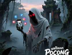 Viral “Teror Pocong” di Story WhatsApp, Polresta Banyuwangi Tingkatkan Patroli Meski Belum Ada Laporan Resmi