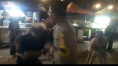 Arogan di RTH Bajulmati, Dua Pemabuk Ancam Warga & Duga Paksa  Memalak PKL, Polisi Gerak Cepat Amankan