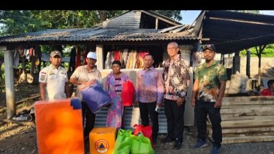 Bupati Banyuwangi Salurkan Bantuan, Muspika Wongsorejo Siap Gotong Royong Bangun Kembali Rumah Korban Kebakaran